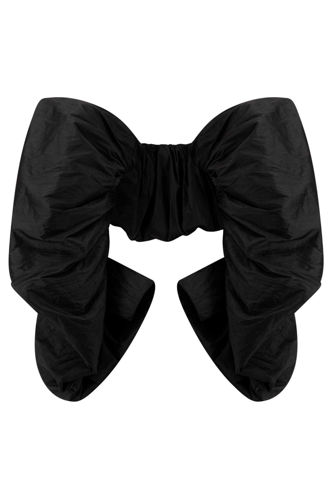 e-Commerce picture of Ôzé by THD accessory "Black Taffeta Cape Front"