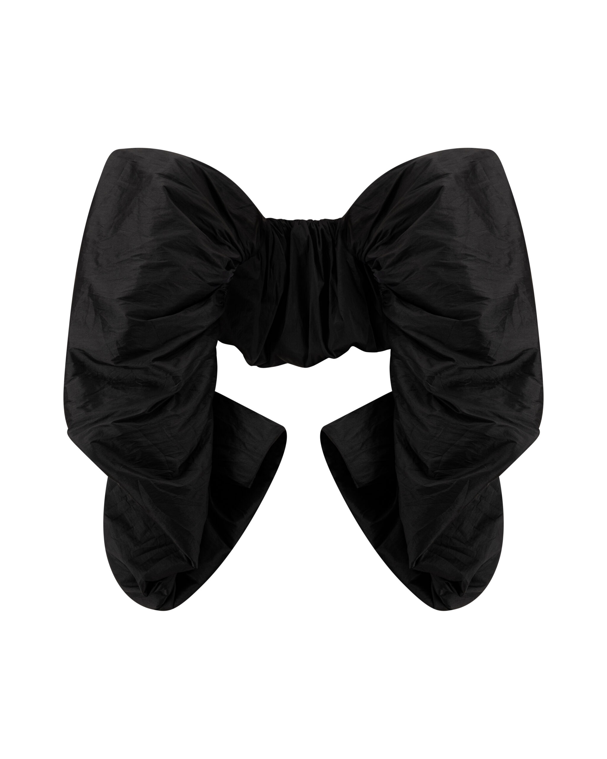 e-Commerce picture of Ôzé by THD accessory "Black Taffeta Cape Front"