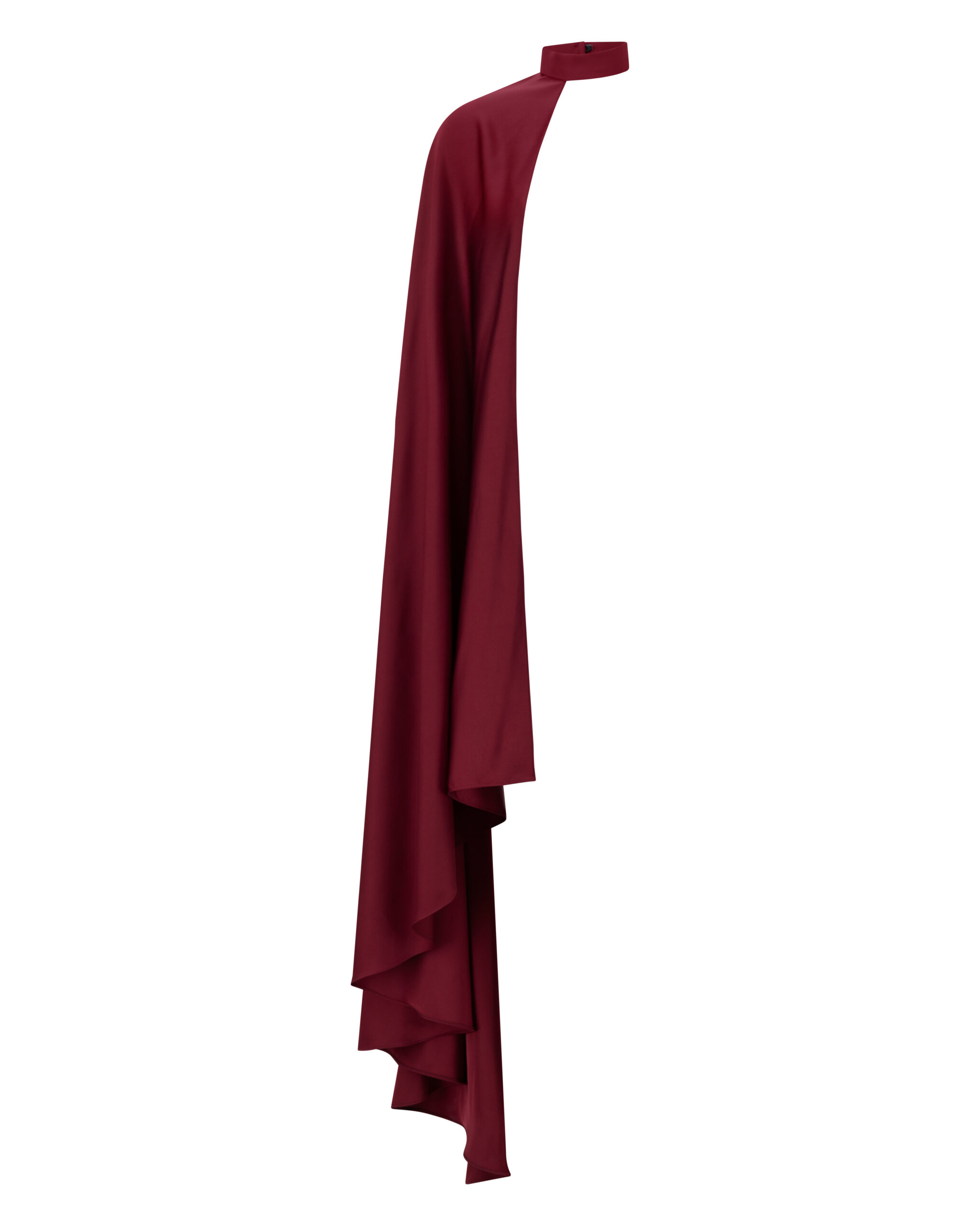 e-Commerce picture of Ôzé by THD accessory "Burgundy Choker Shoulder Cape Back"