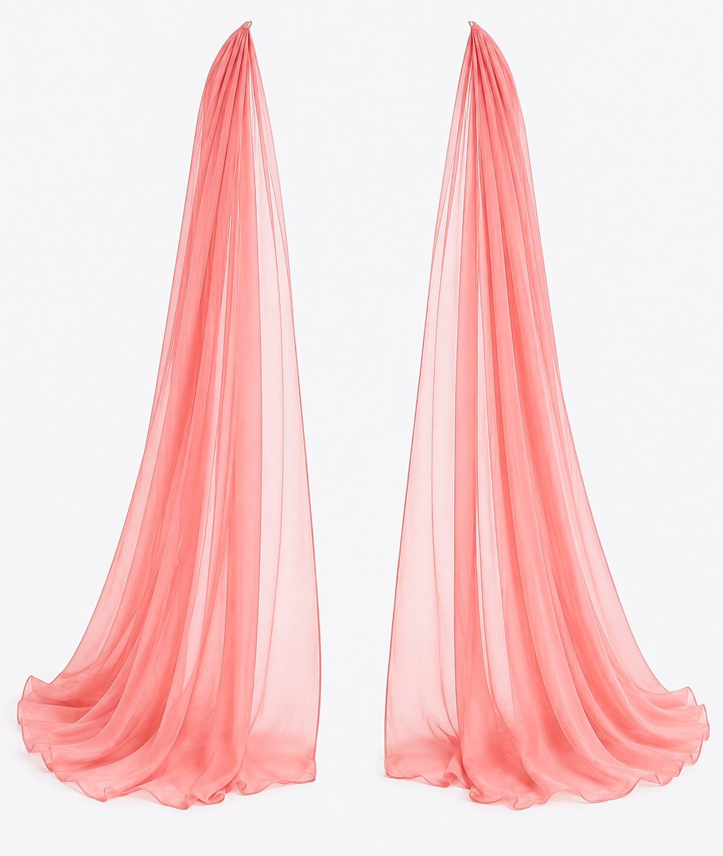 Pink Muslin Shoulder Cape